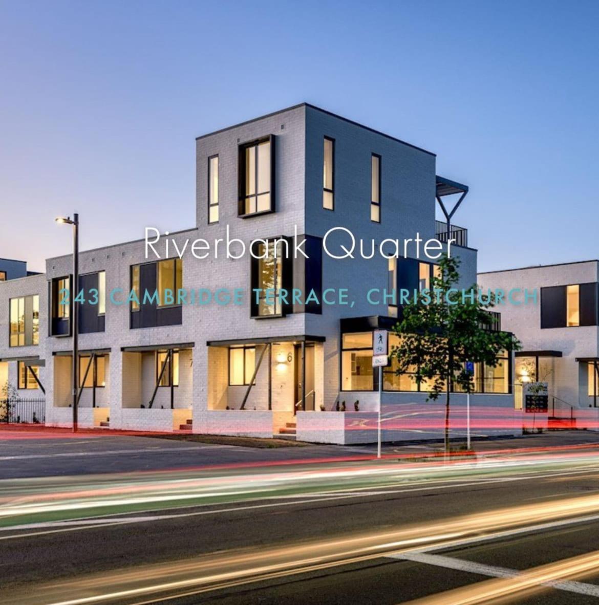 Chic And Contemporary Living At Cambridge Terrace Villa Christchurch Exterior photo